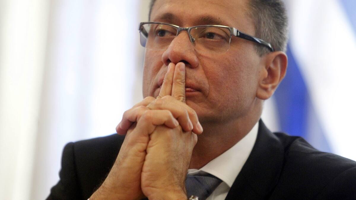 Jorge Glas, el exvicepresidente y alfil de Correa que elevó crisis entre Ecuador y México