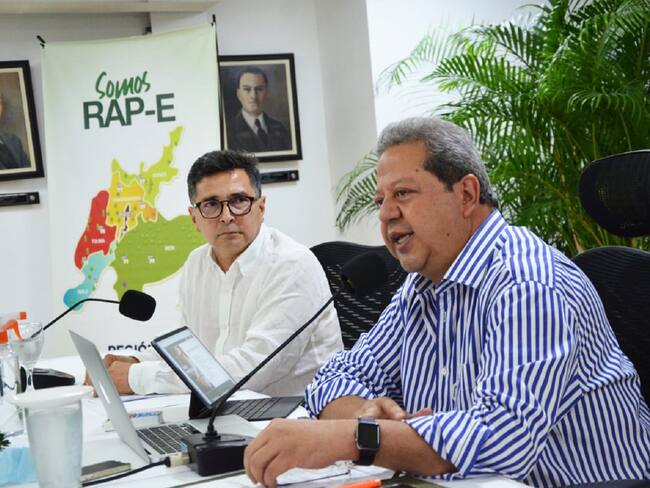 El gobernador del Huial se reunió con representantes de los departamentos del Meta, Cundinamarca, Boyacá y Tolima  para analizar la situación energética del Huila.