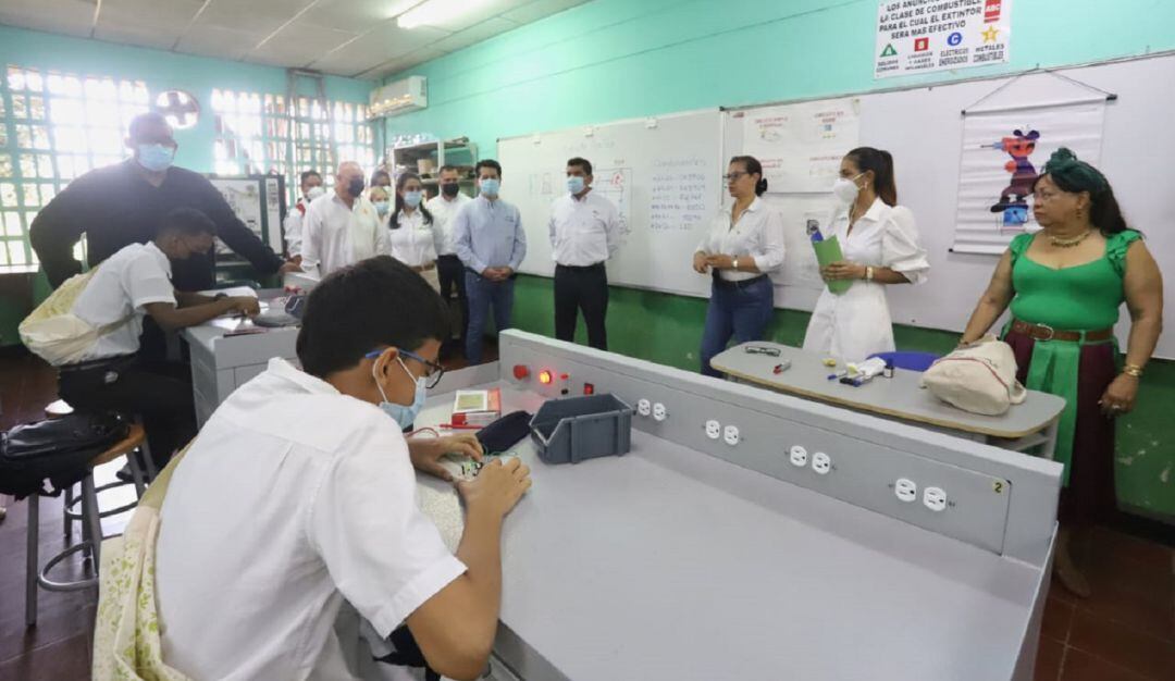 Las inversiones se realizaron en los ambientes de aprendizaje del nodo petroquímico, en especial en los talleres de mecánica, fluidos y electrónica