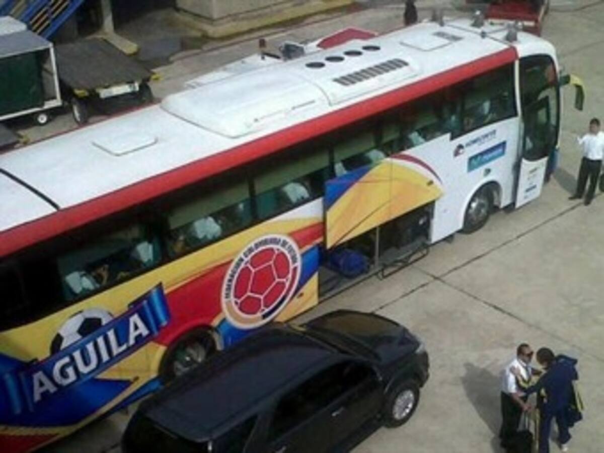 La selección Colombia ya está en Barranquilla