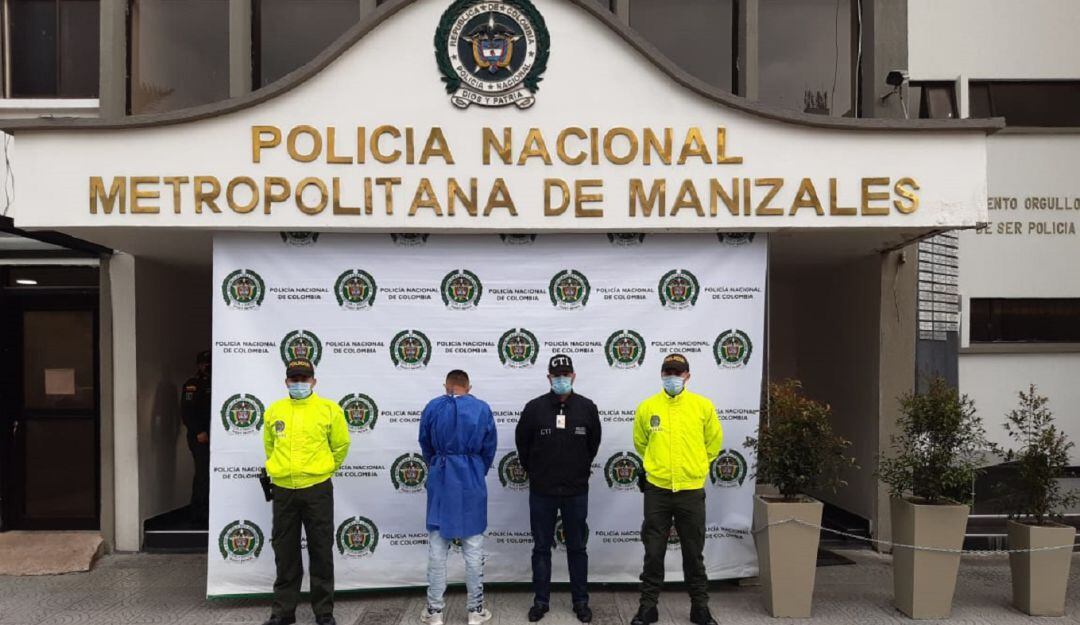 Captura por homicidio en Manizales