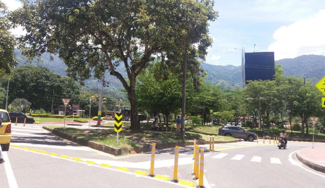 Glorieta calle 60 con avenida Ambalá