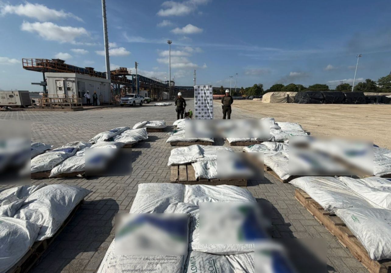 Incautación clorhidrato de cocaína. // Policía Nacional