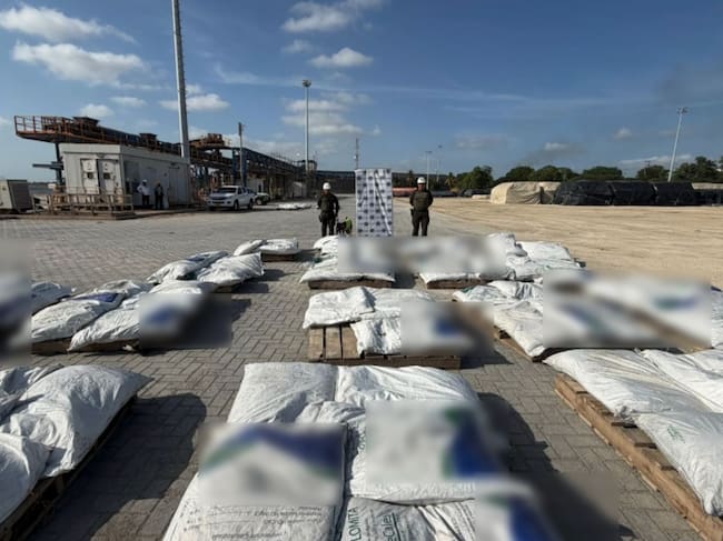 Incautación clorhidrato de cocaína. // Policía Nacional