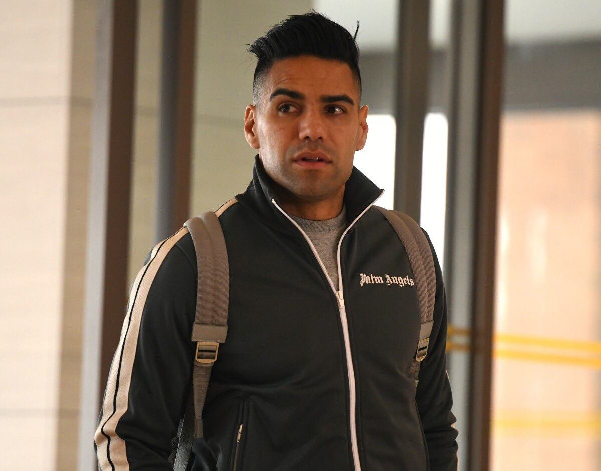 Radamel Falcao García llegando a la concentración de la Selección Colombia en Corea del Sur / Foto: FCF