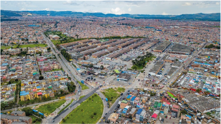 Localidad de Kennedy en Bogotá.