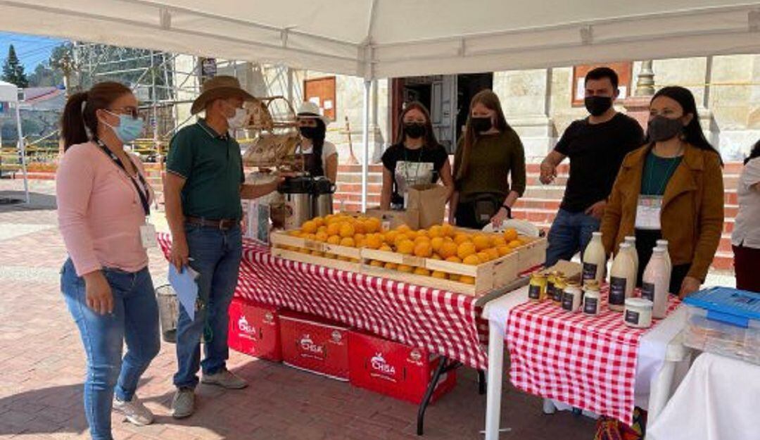 Mercado campesino en Cundinamarca