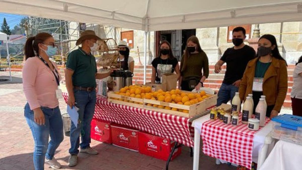 Kits para apoyar los mercados campesinos entregan en Cundinamarca