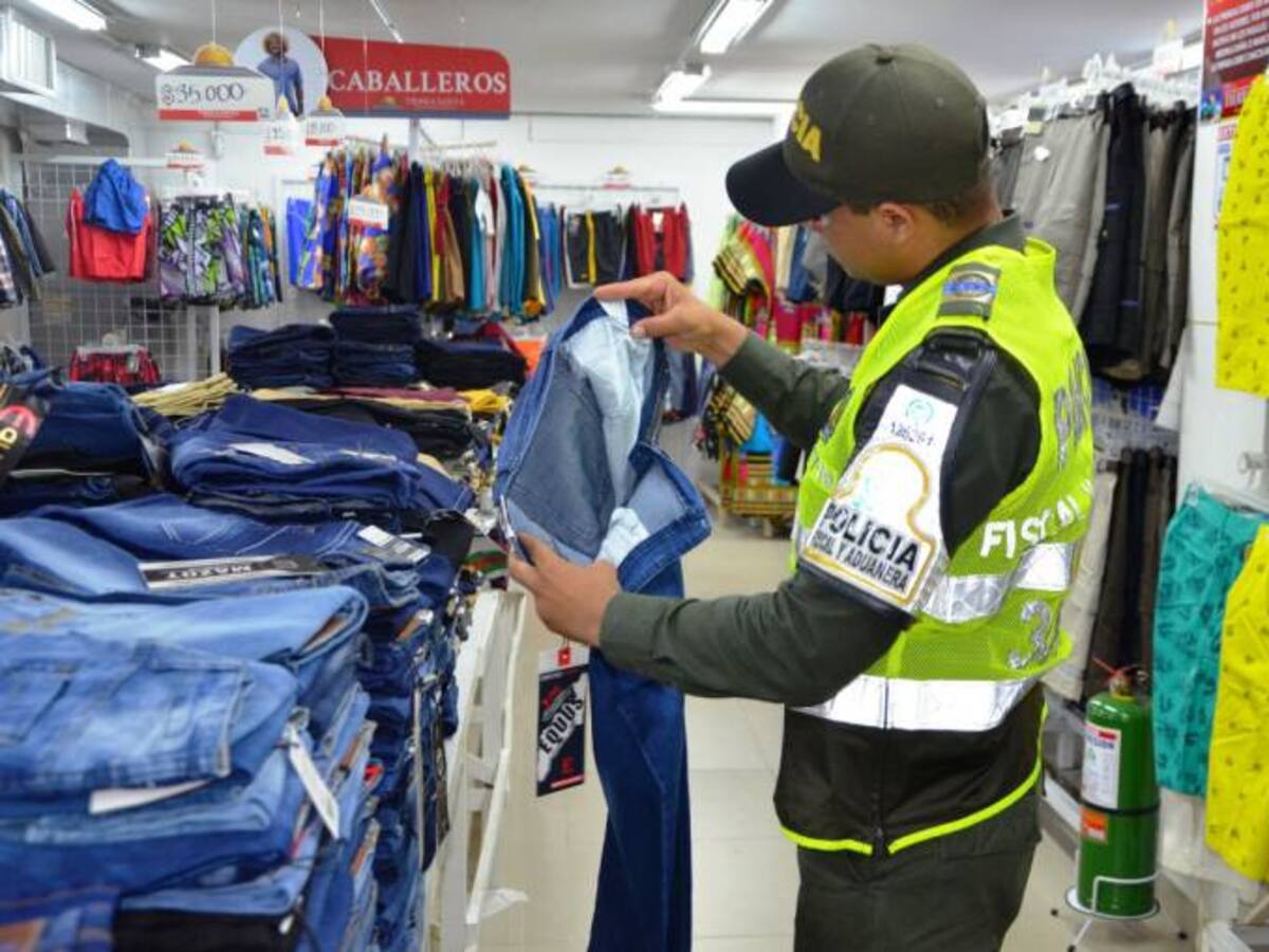 300 millones decomisados en mercancía de contrabando en Cartagena