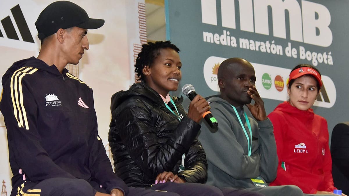 Atleta keniana Angela Tanui, en busca de su segunda corona de la media maratón de Bogotá