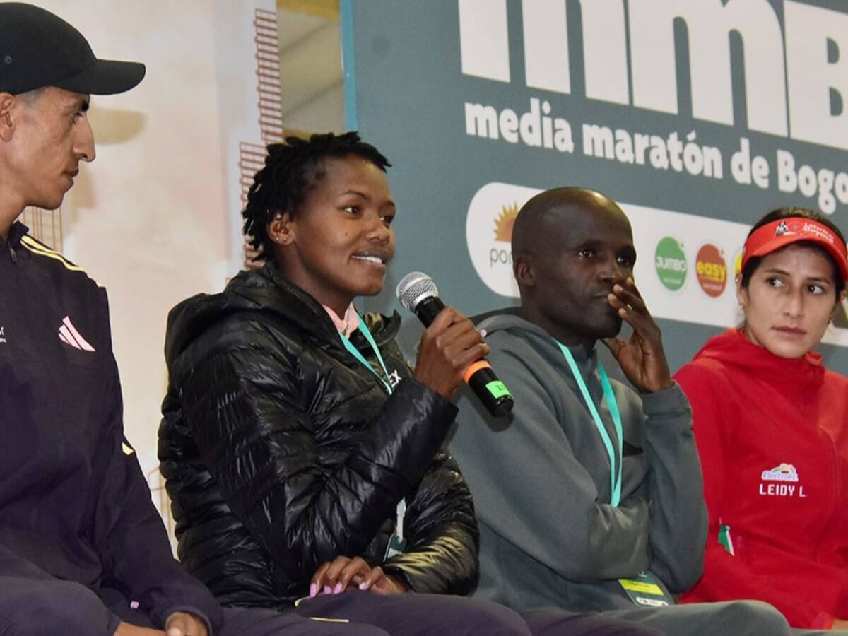 Atleta keniana Angela Tanui, en busca de su segunda corona de la media maratón de Bogotá