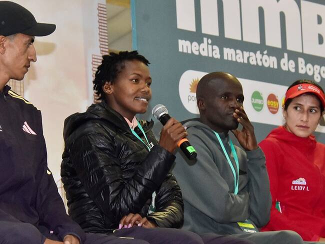 Atleta keniana Angela Tanui, en busca de su segunda corona de la media maratón de Bogotá