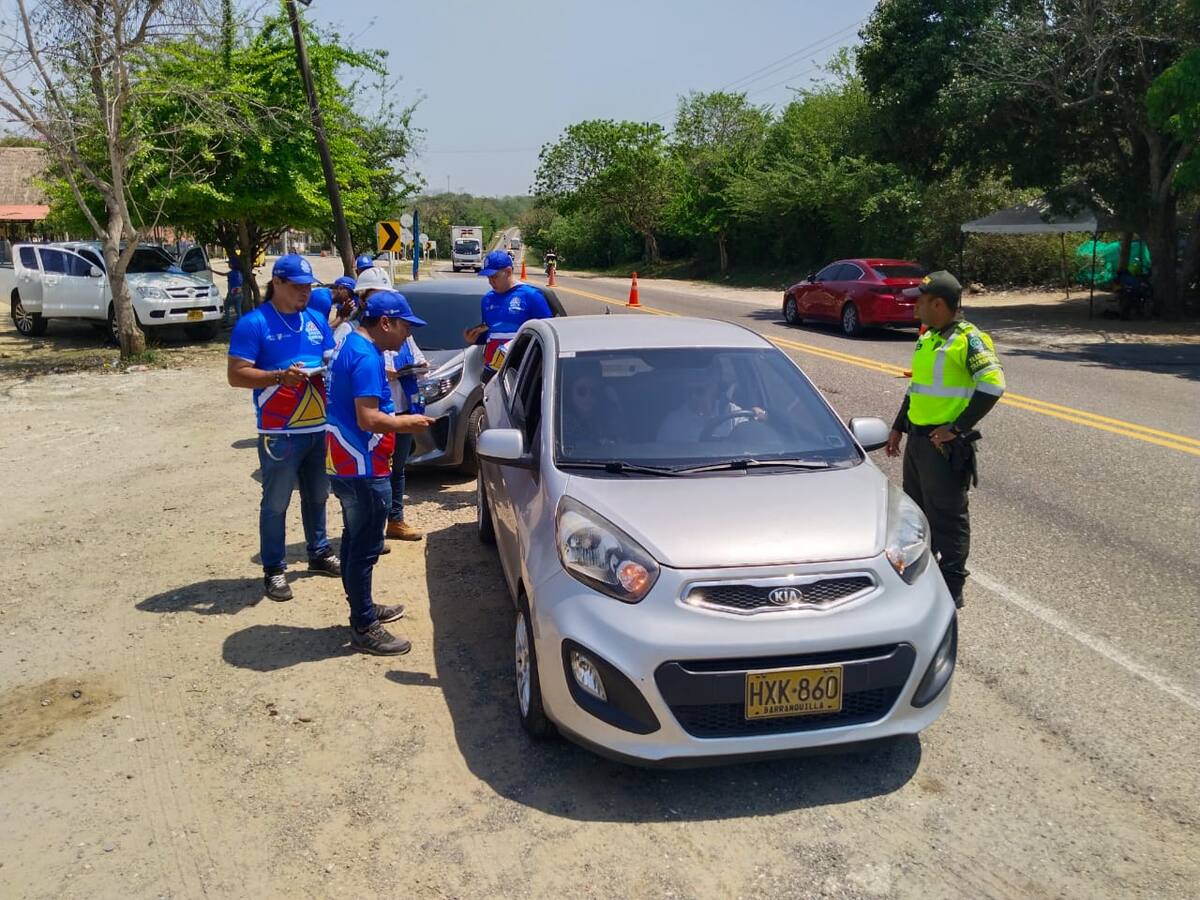 Autoridades del Atlántico refuerzan controles en corredores viales