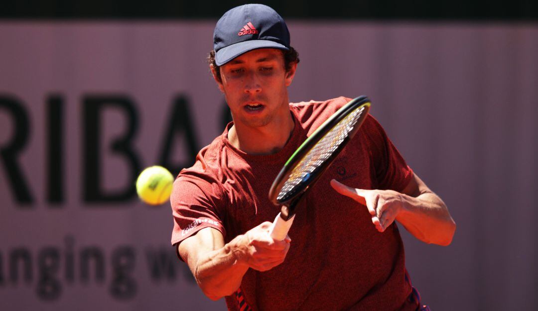 Daniel Galán, raqueta masculina número uno de Colombia.