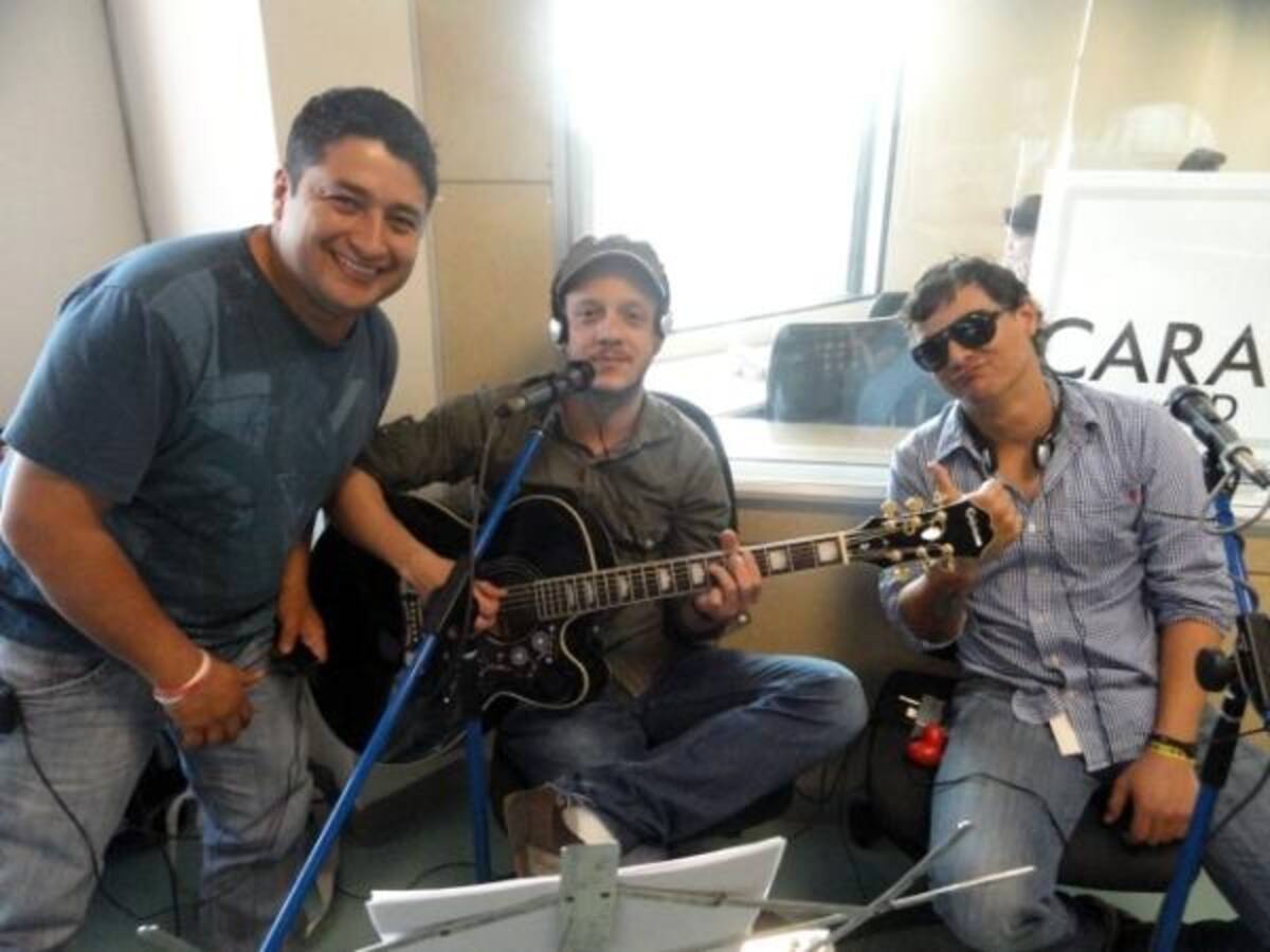 Los Chisgueros de La Buseta: Oscar Delgado, Gigi Posada y Tuto Muñoz