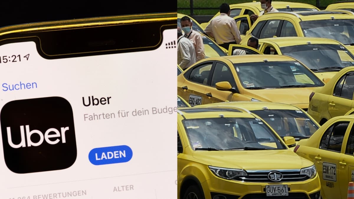 ¿Se unieron? Uber crea alianza con taxis y así operará en Bogotá y Cali