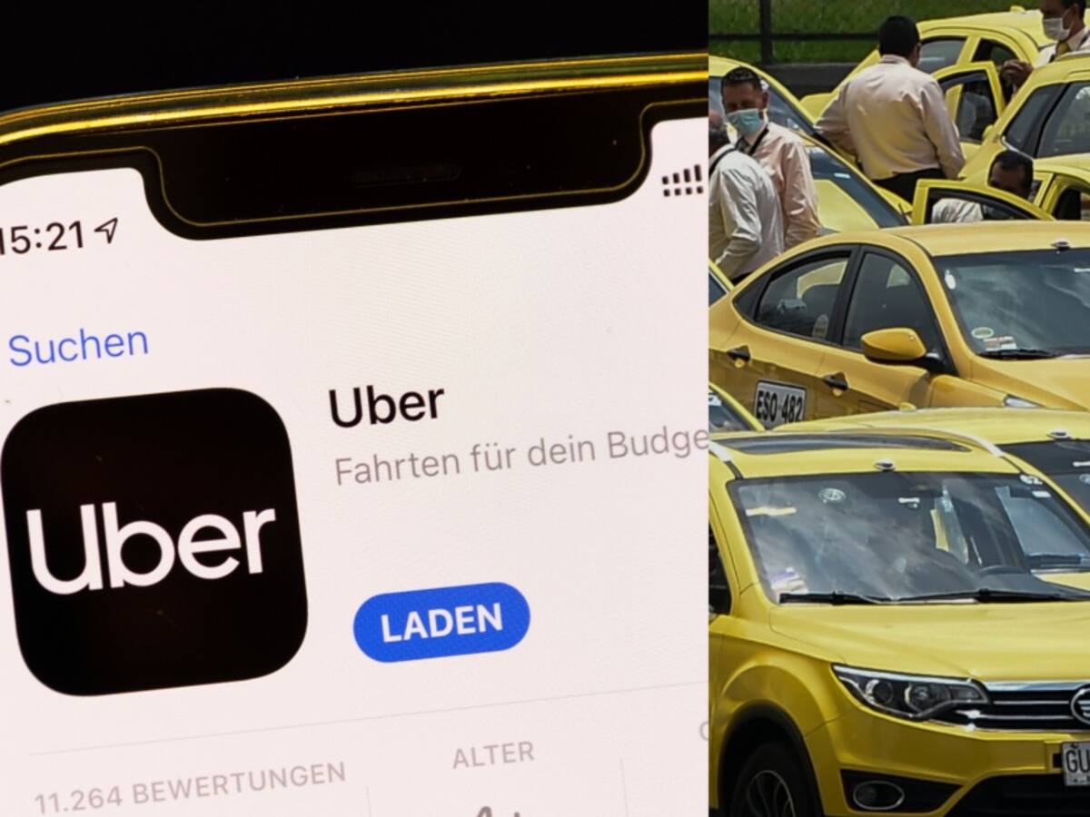 ¿Se unieron? Uber crea alianza con taxis y así operará en Bogotá y Cali