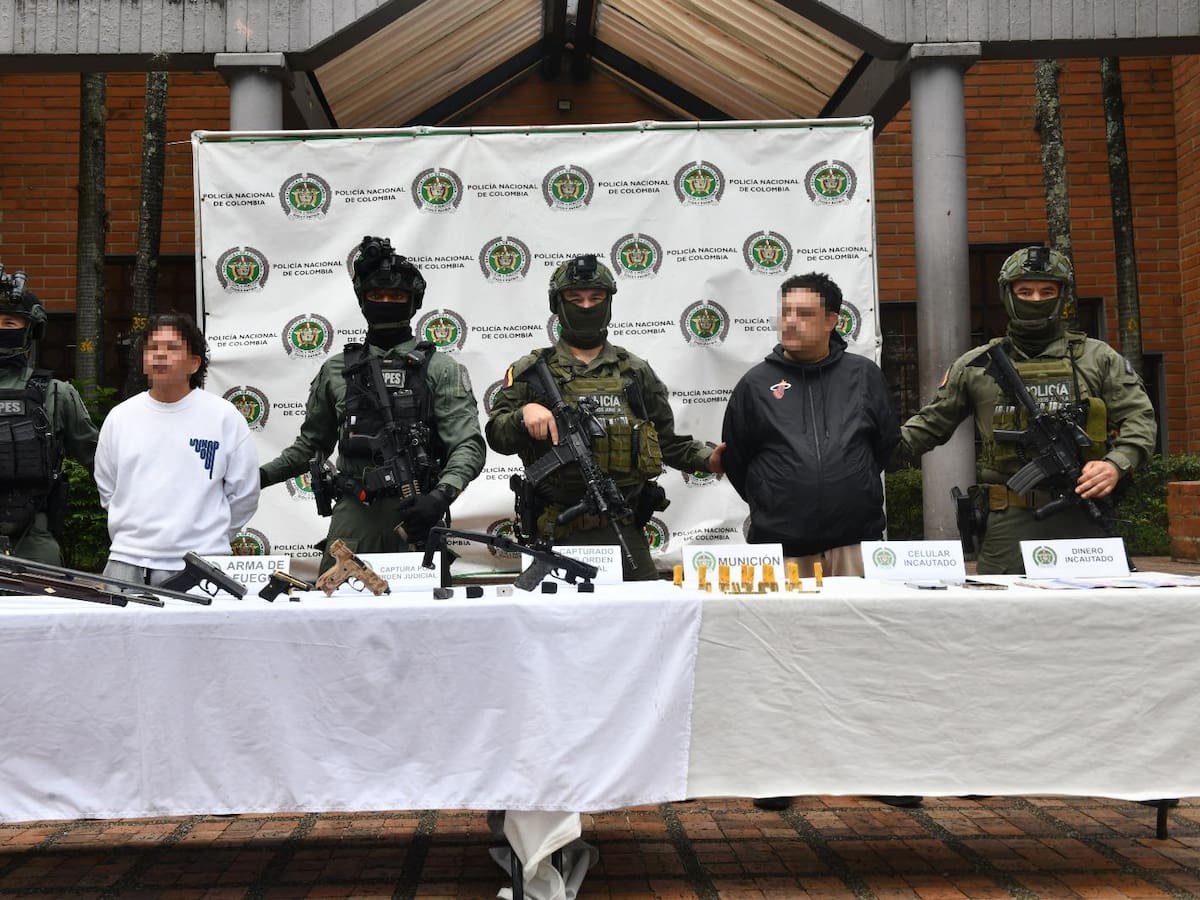 Golpe estratégico al crimen organizado: Capturados alias “Jonás” y “Alex Mentiras”