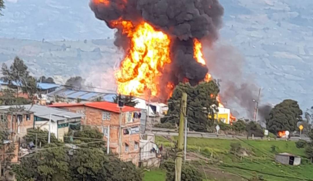 Cortesía Bomberos de Cundinamarca 