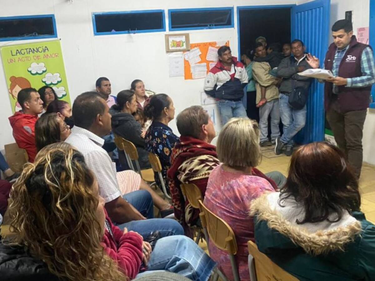 Personería de Manizales realiza acciones para llevar acueducto a una vereda
