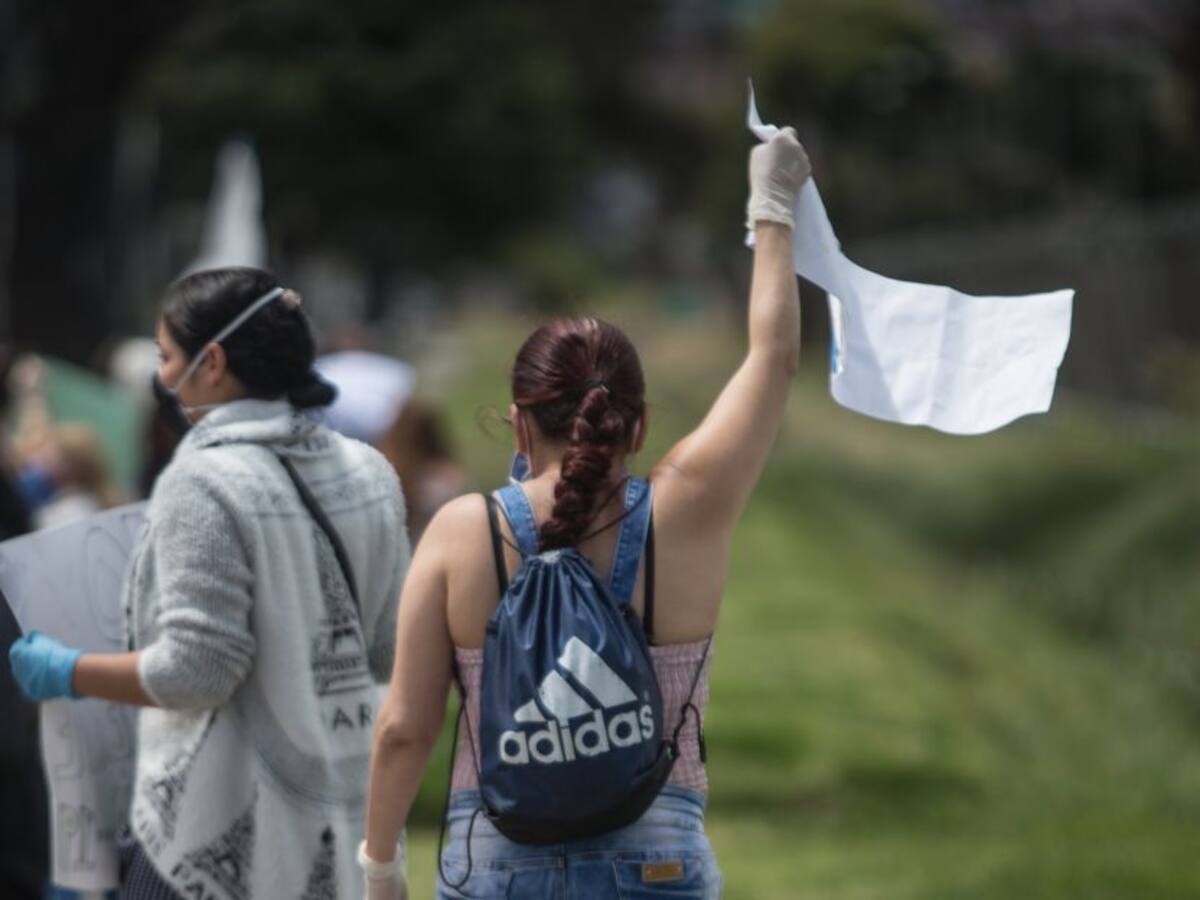 Ya se encuentra en Soacha la 'Marcha por la Dignidad'