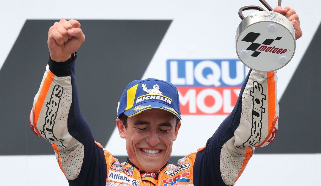 Marc Márquez, campeón del Gran Premio de Alemania