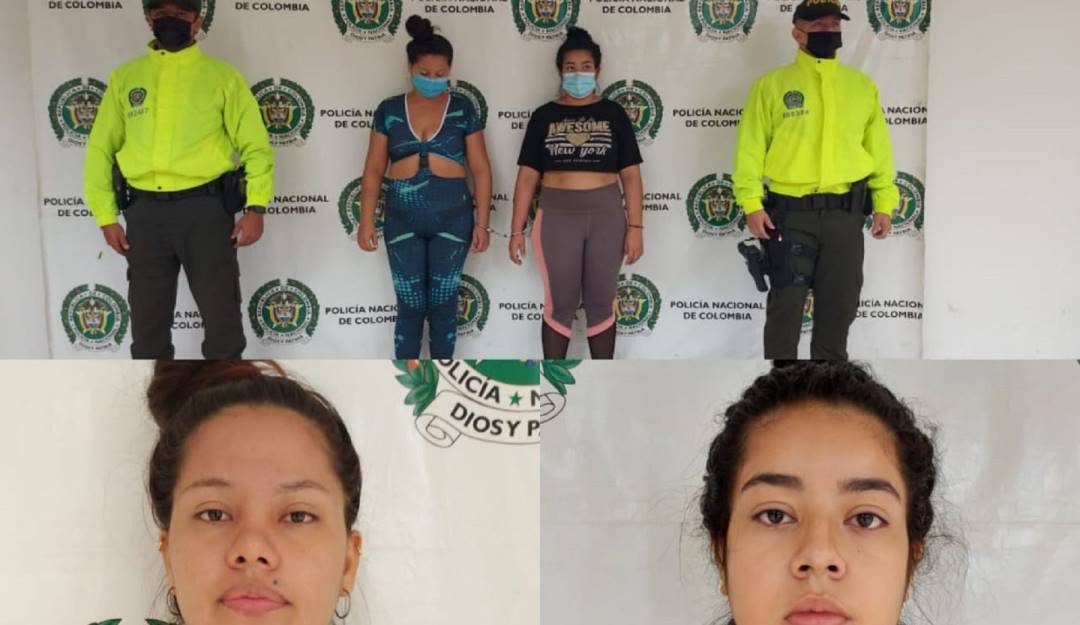 Foto: Policía de Neiva-Presuntas responsables de homicidio 