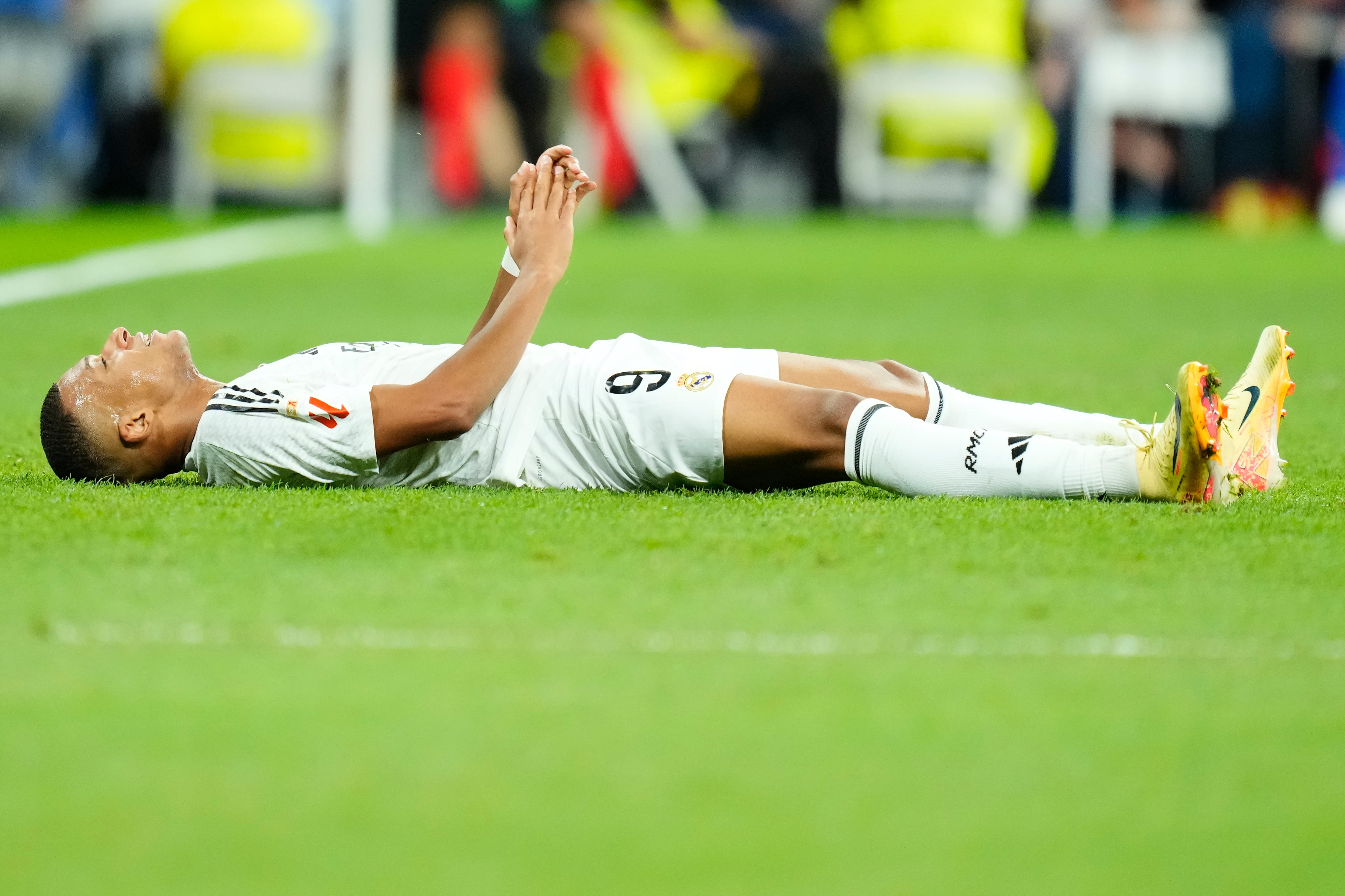 Kylian Mbappe, delantero y figura del Reala Madrid. (Photo by Jose Breton/Pics Action/NurPhoto via Getty Images)