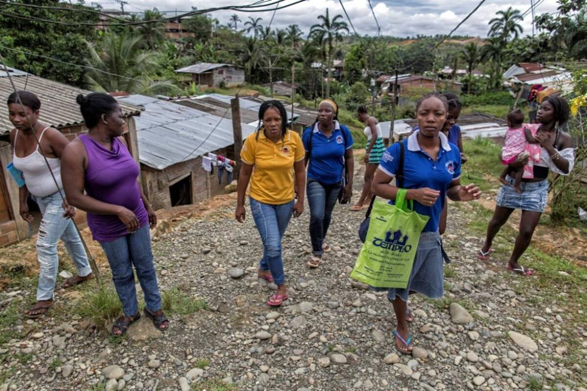 La red 'Mariposas de Alas Nuevas, Construyendo Futuro' es la primera organización colombiana en ganar el premio por atención a los desplazados de Buenaventura.