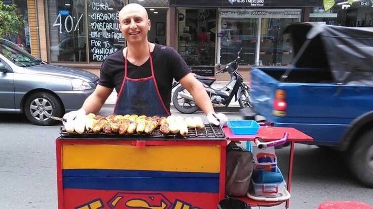 El vendedor ambulante de plátanos con queso que transacciona con bitcoins