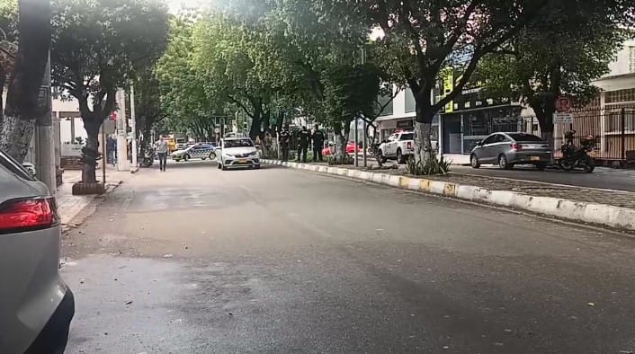 Ataque sicarial en el centro de Cúcuta / Foto: Noticias Cúcuta 75