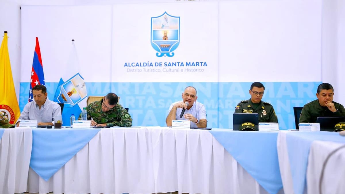 Primer consejo de seguridad en Santa Marta ante 13 crímenes ocurridos durante enero