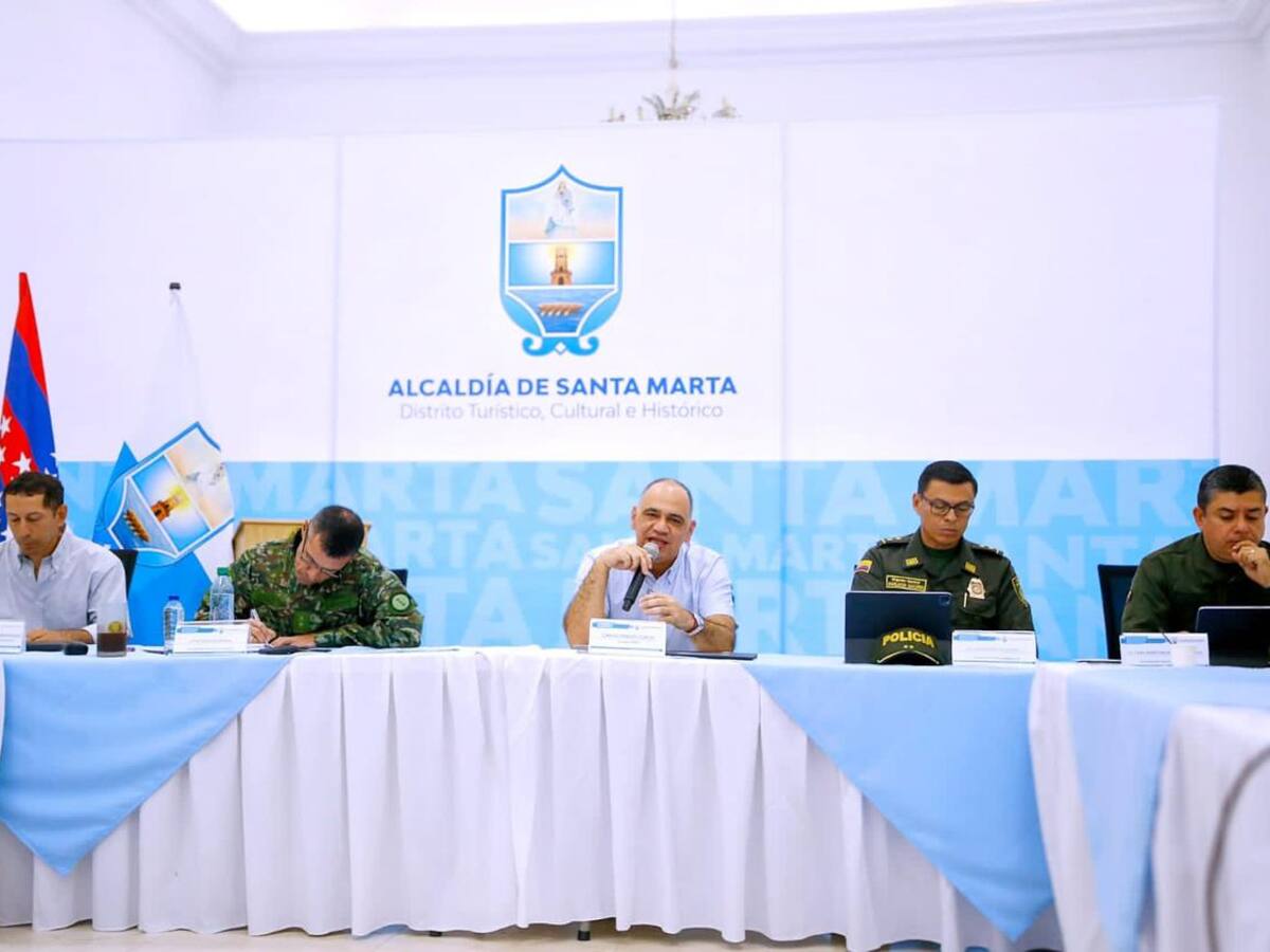 Primer consejo de seguridad en Santa Marta ante 13 crímenes ocurridos durante enero
