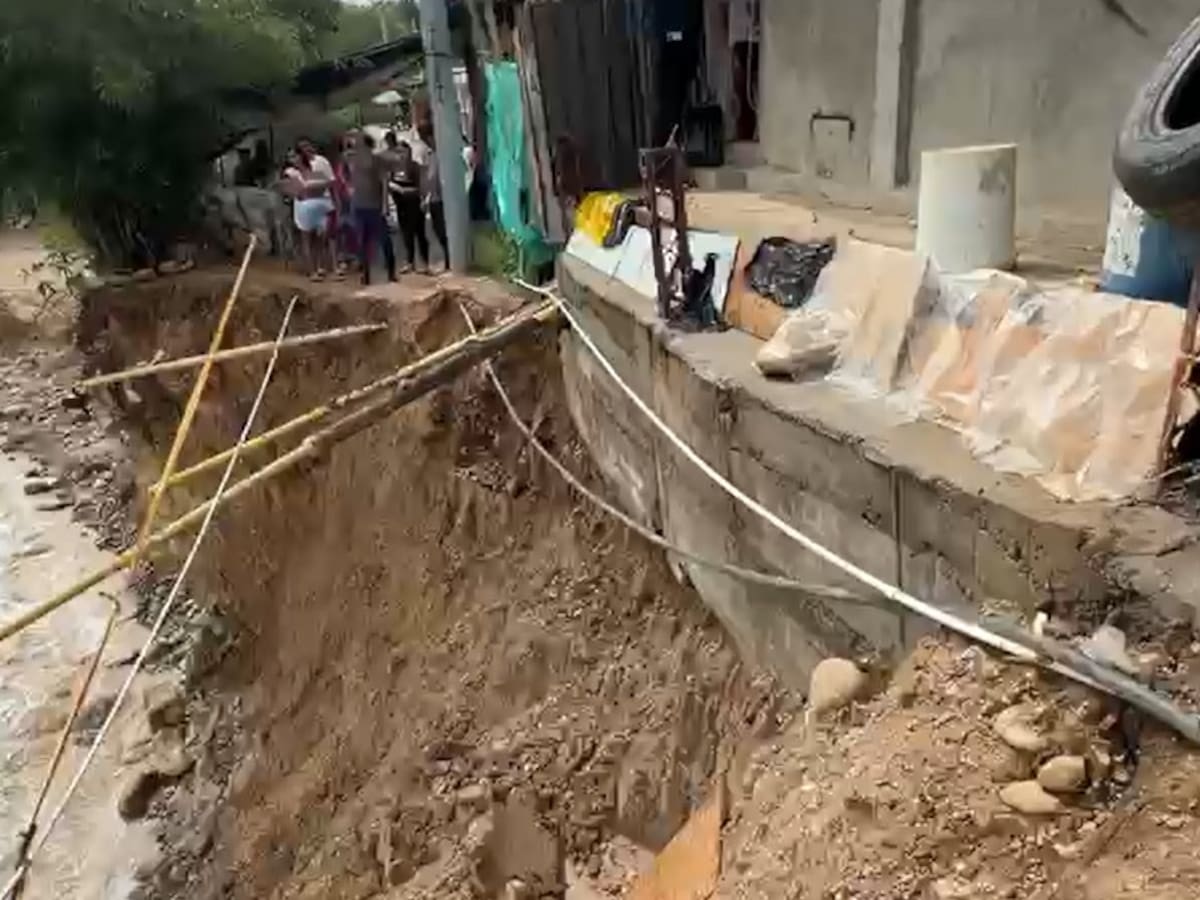 Más de 250 familias afectadas por pérdida de banca en Bucaramanga: autoridades recomiendan evacuar