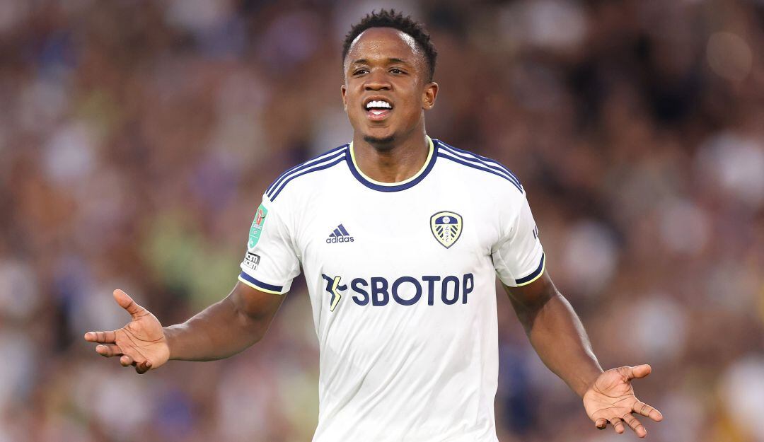 Luis Sinisterra, futbolista colombiano del Leeds United de Inglaterra