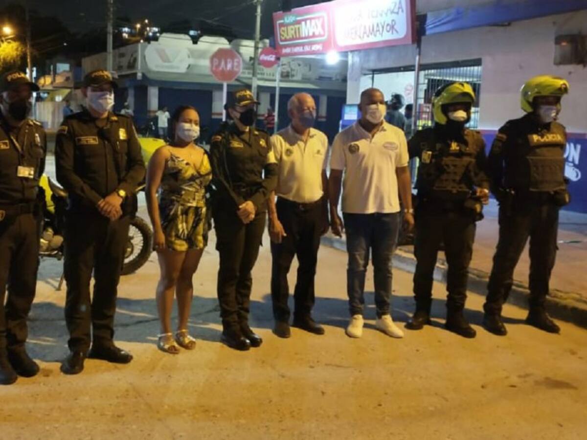 Veeseincol pidió a alcalde Dau mayor apoyo para la Policía en Cartagena