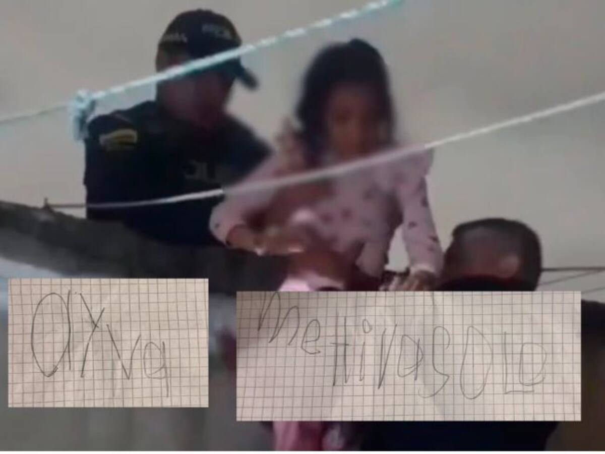 Rescatan a menor de 7 años en Bogotá que estaba sola en una vivienda: pedía ayuda por la ventana