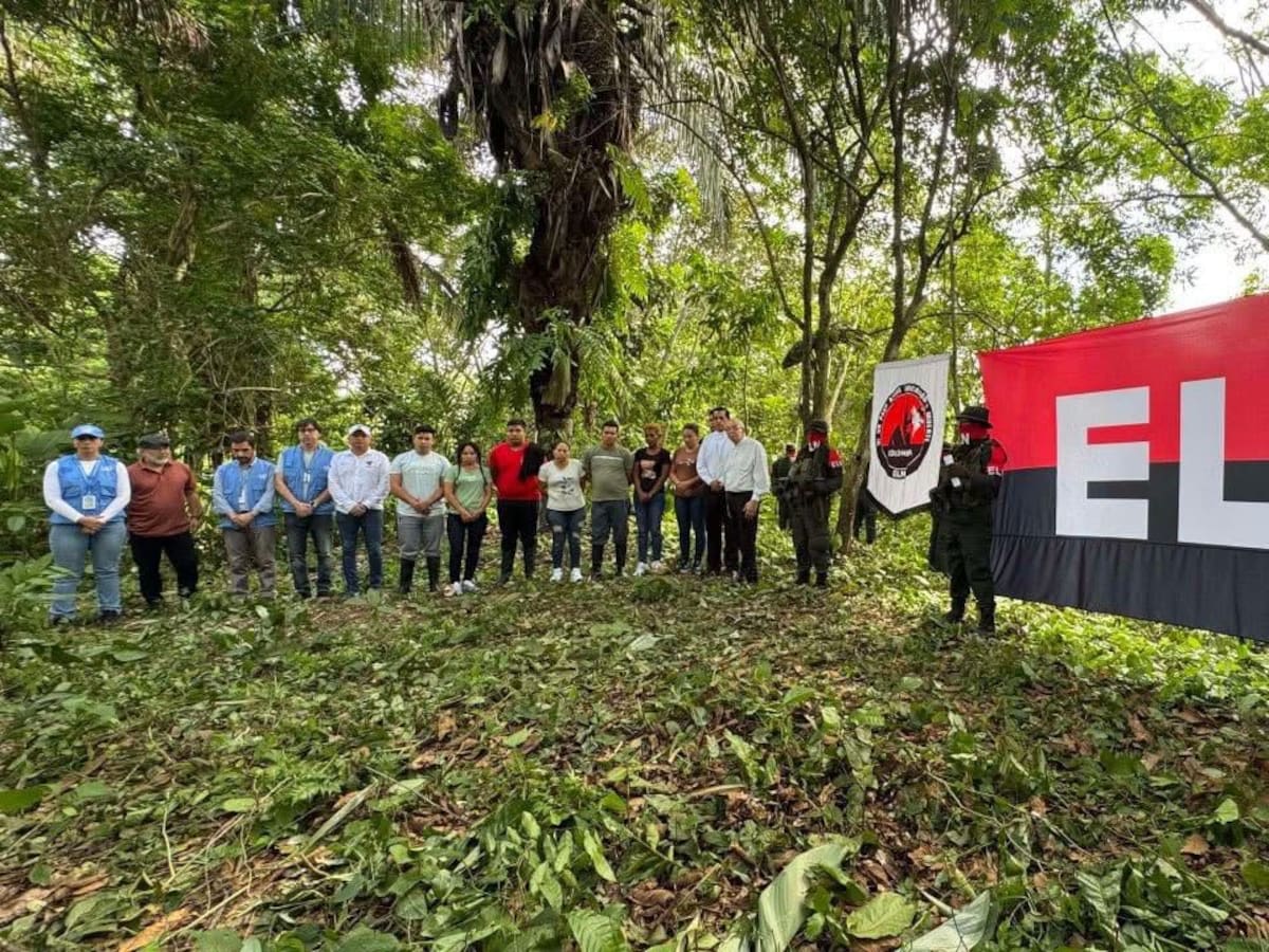 ELN liberó a siete secuestrados en Arauca