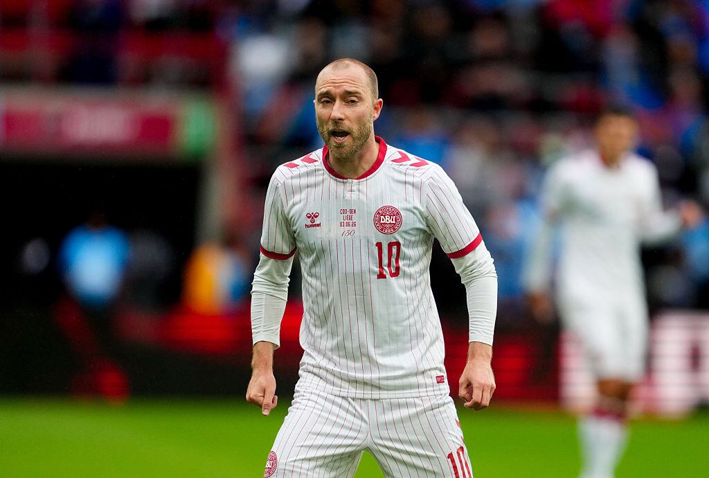 Christian Eriksen vuelve a desvanecerse en medio de un partido: esto fue lo que pasó. (Photo by Ulrik Pedersen/NurPhoto via Getty Images)