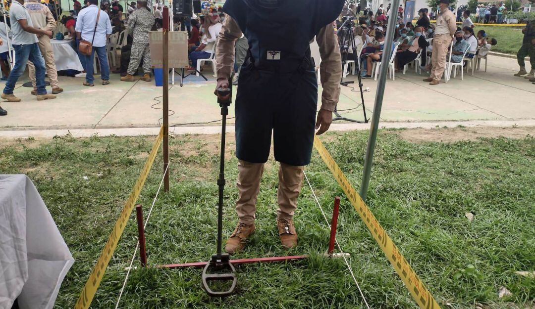 Según el Vicealmirante de la Armada, Andrés Vásquez, esa es la meta trazada por la institución