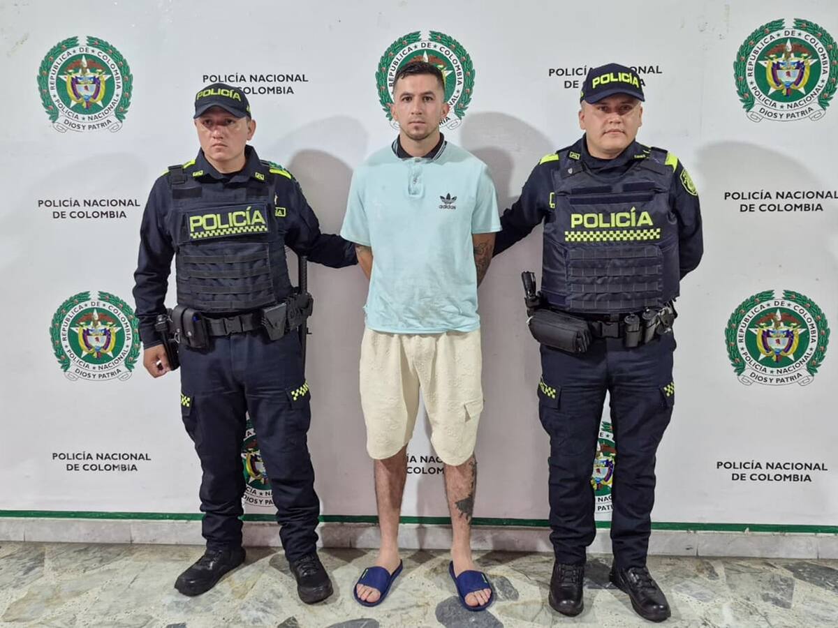 Capturan a delincuente que robó a clientes y empleados de un supermercado de Ibagué