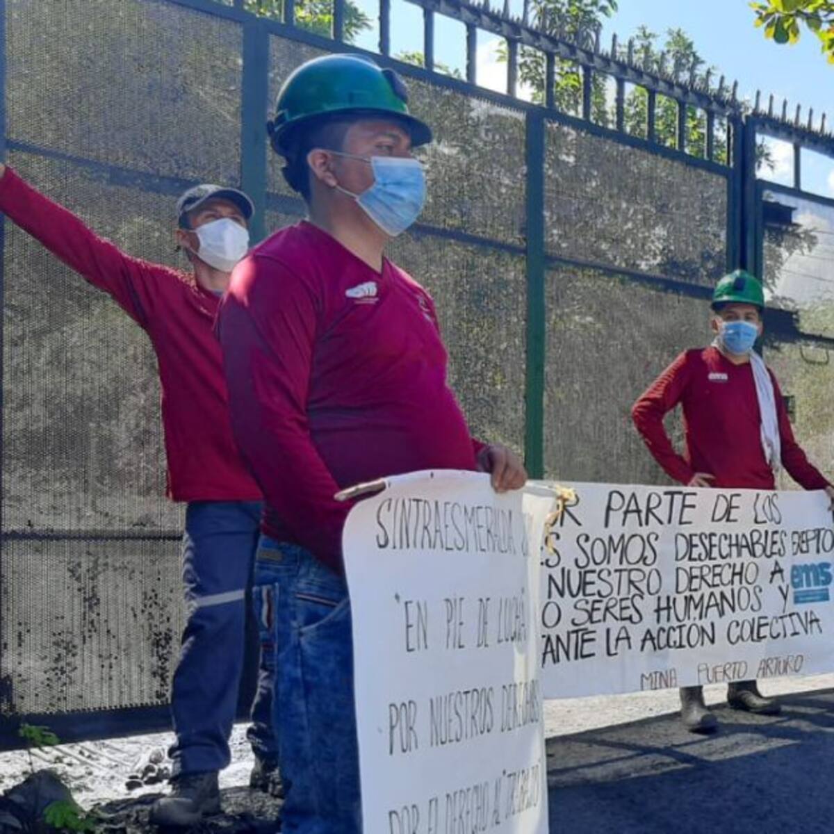 Cinco días de paro en mina en Muzo, Boyacá