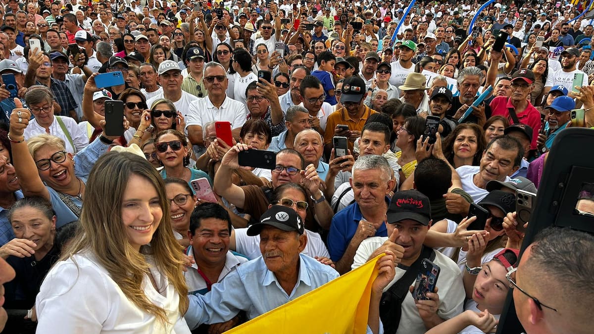 Paloma Valencia y la referencia a Iván Cepeda desde Armenia