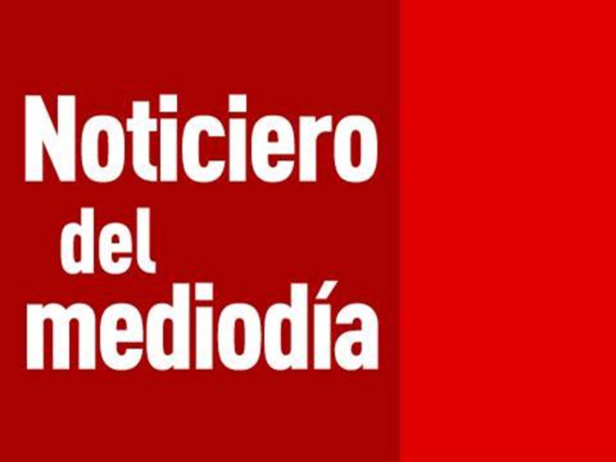 Noticiero del mediodía, agosto 11 de 2014