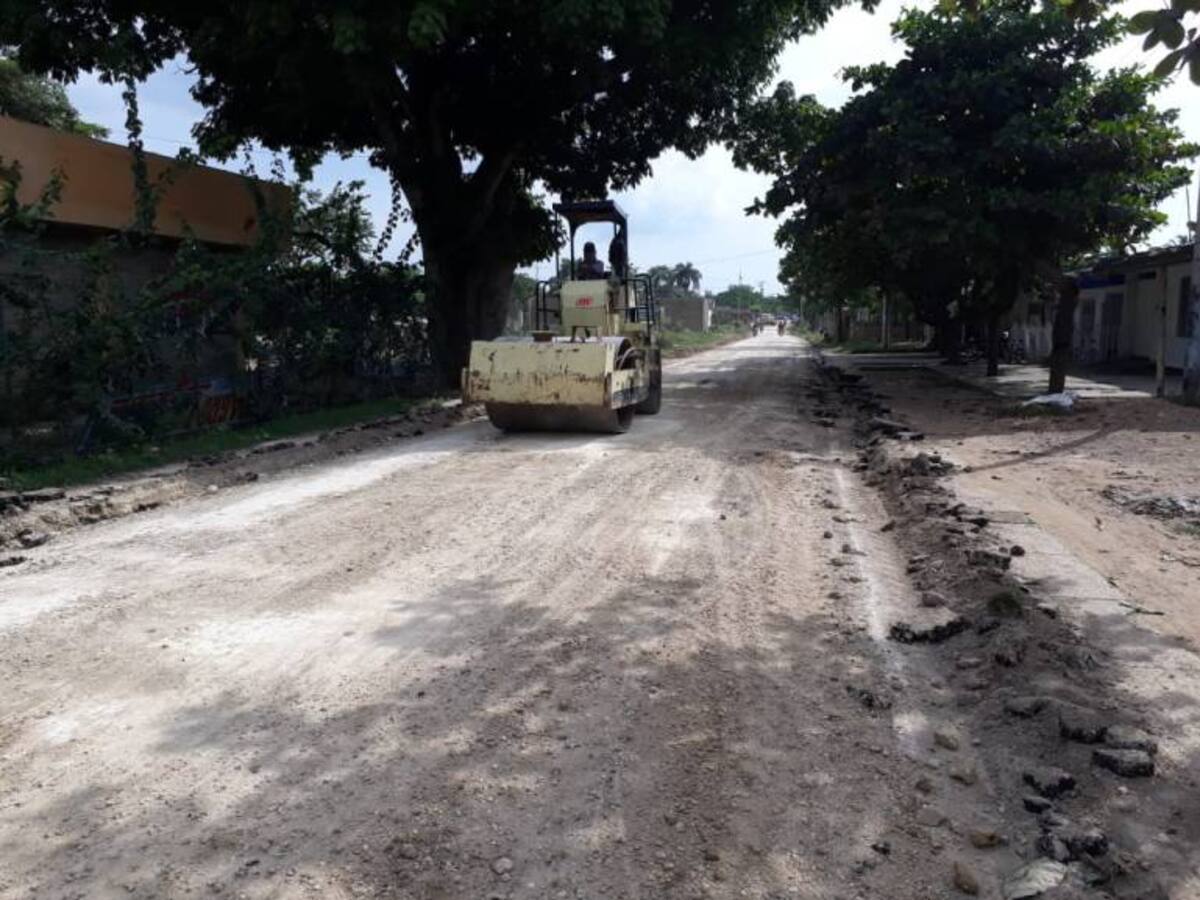 Socialización e inicio de obra de mejoramiento de la vía la línea de Arjona