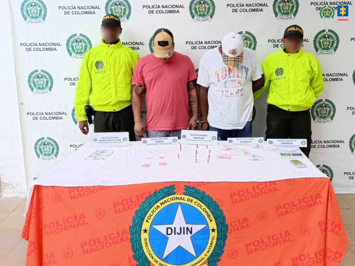 Dos presuntos expendedores de drogas sintéticas enviados a la cárcel en Cartagena