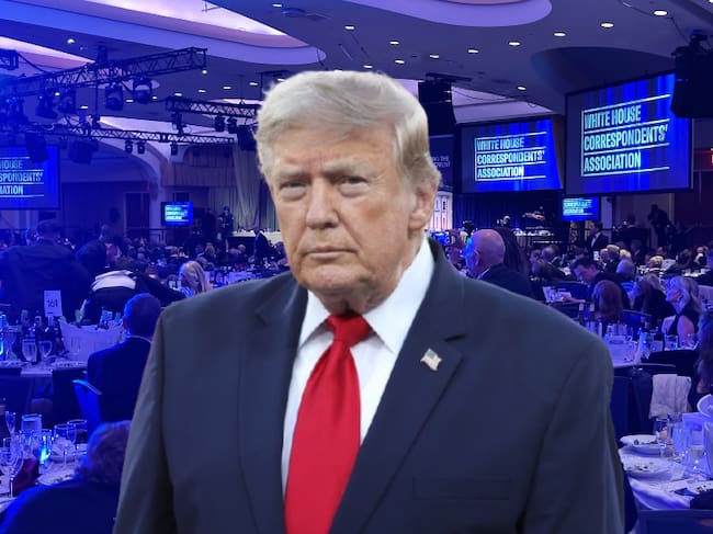 Imagen de referencia | Cena de corresponsales de la Casa Blanca - Donald Trump: Getty Images.