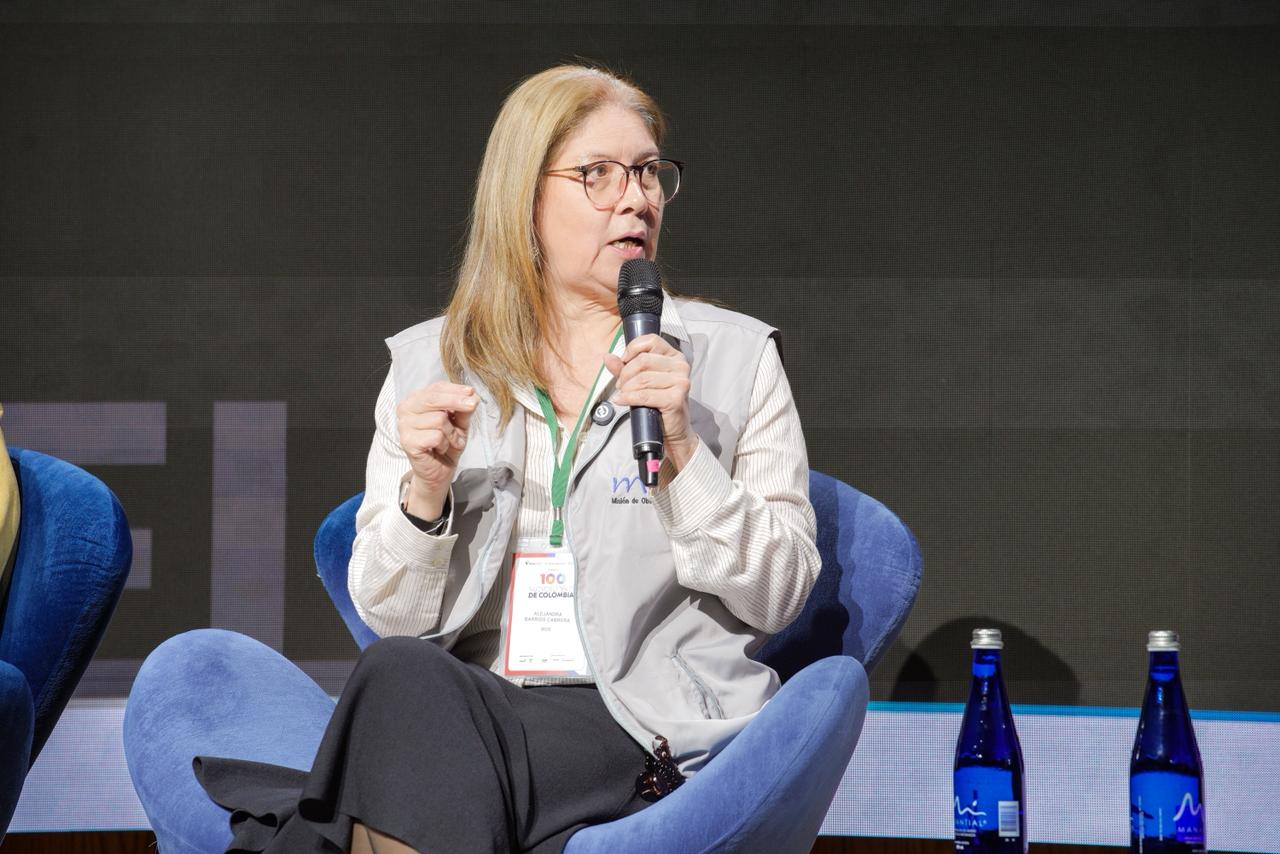 Alejandra Barrios hizo un llamado a una participación ciudadana informada y a fortalecer la observación electoral. | Foto: Caracol Radio.