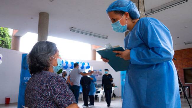 Cierran punto de vacunación en el colegio Las Américas