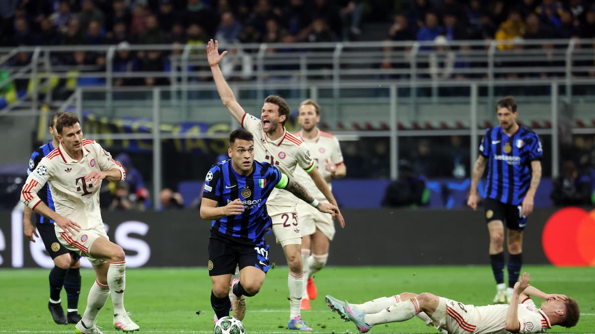 Inter da el golpe y elimina al Bayern Múnich: partidazo ante Barcelona en semis de Champions League